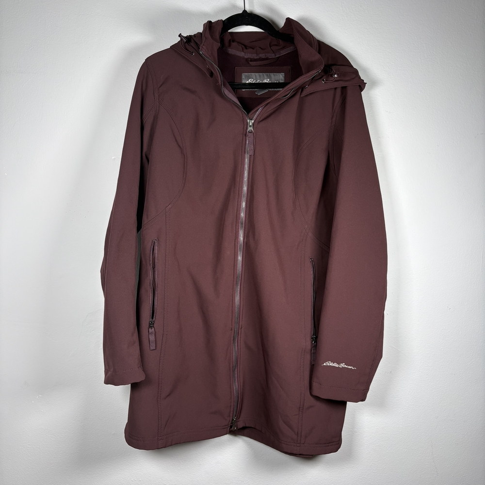 Eddie Bauer Women's Maroon Jacket Size XL